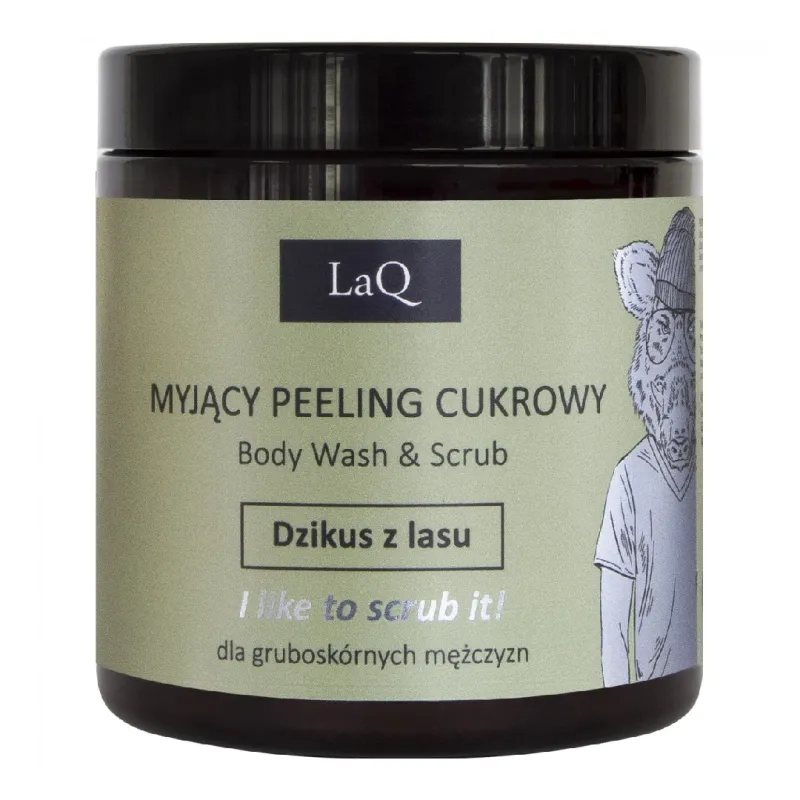 Gel de dus si peeling pentru barbati Wild Boar