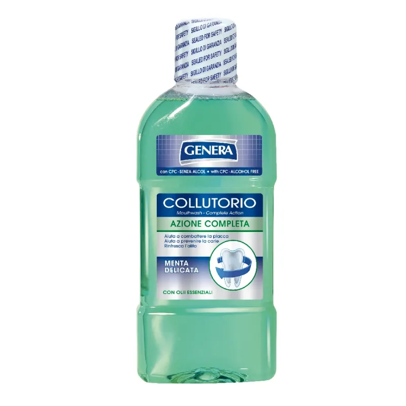 Apa de gura cu gust de menta
