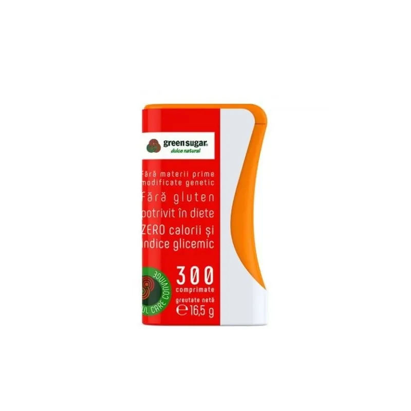 Green sugar dispenser