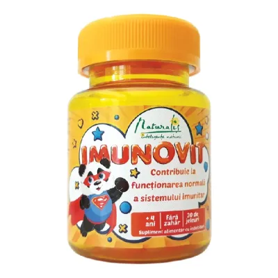 Imunovit gummy, 30 jeleuri, Naturalis 