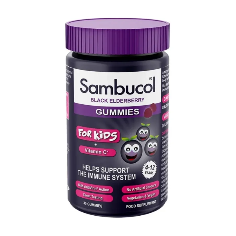 Jeleuri cu extract de soc si vitamina C pentru copii