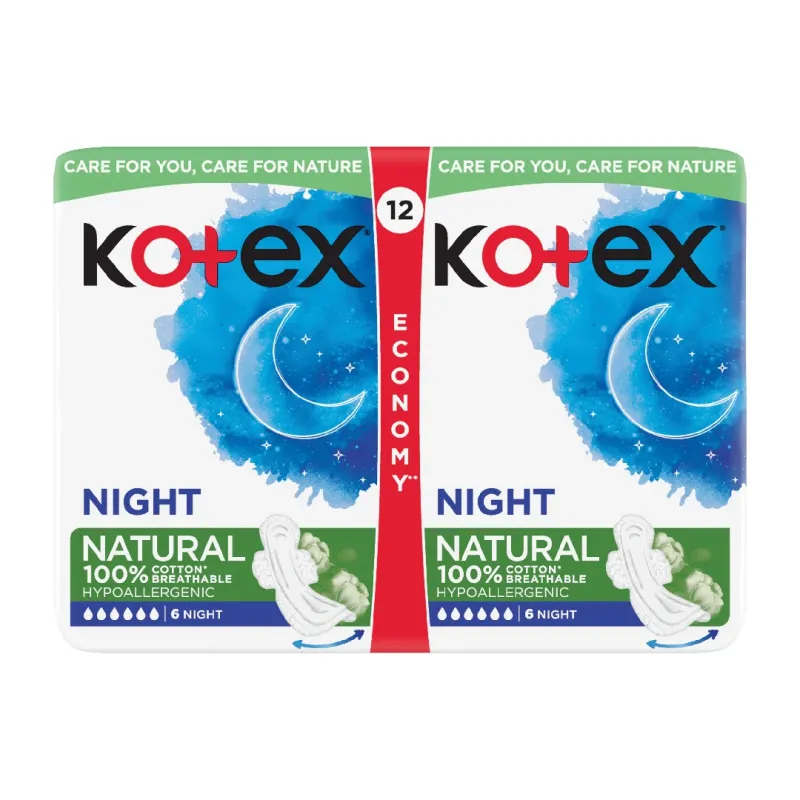 Tampoane absorbante Natural Night