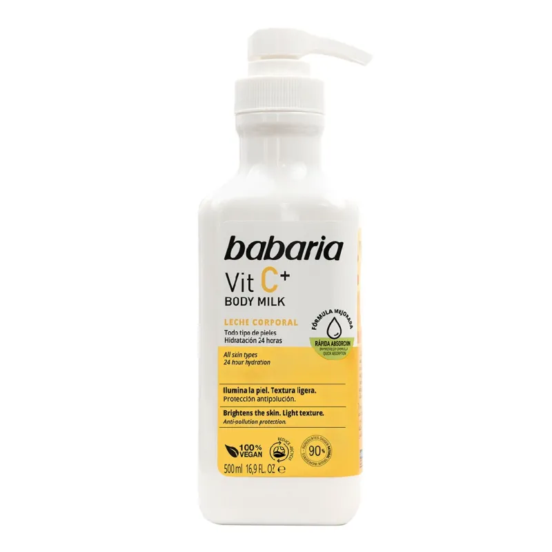 Lapte de corp cu Vitamina C