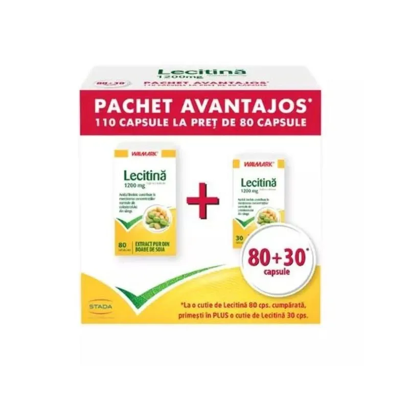 Pachet Lecitina 1200 mg