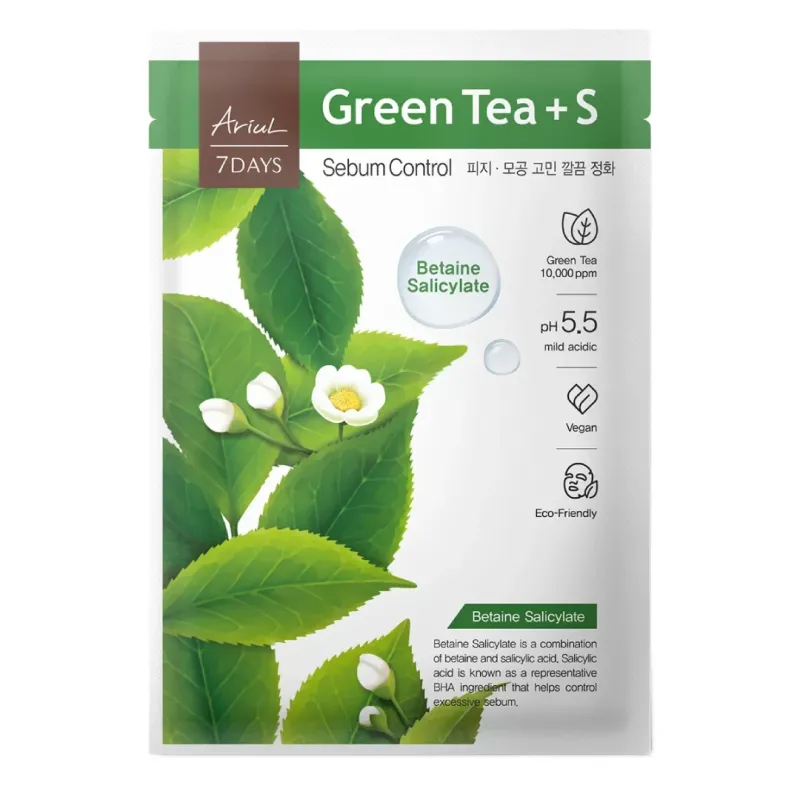 Masca cu ceai verde + S Acid salicilic cu betaina