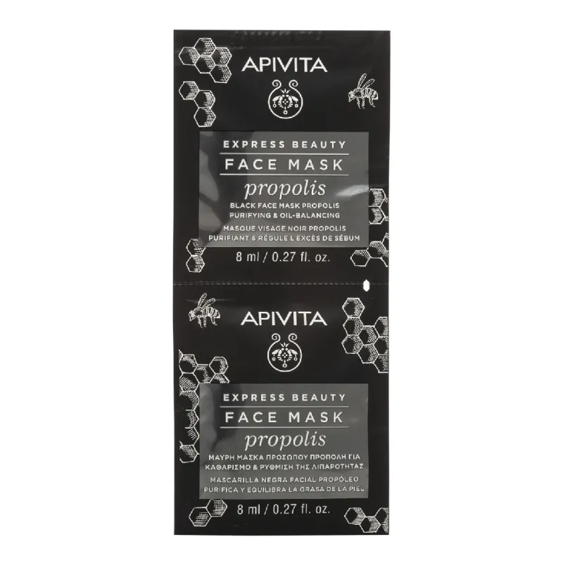 Masca de fata purifianta cu extract de propolis