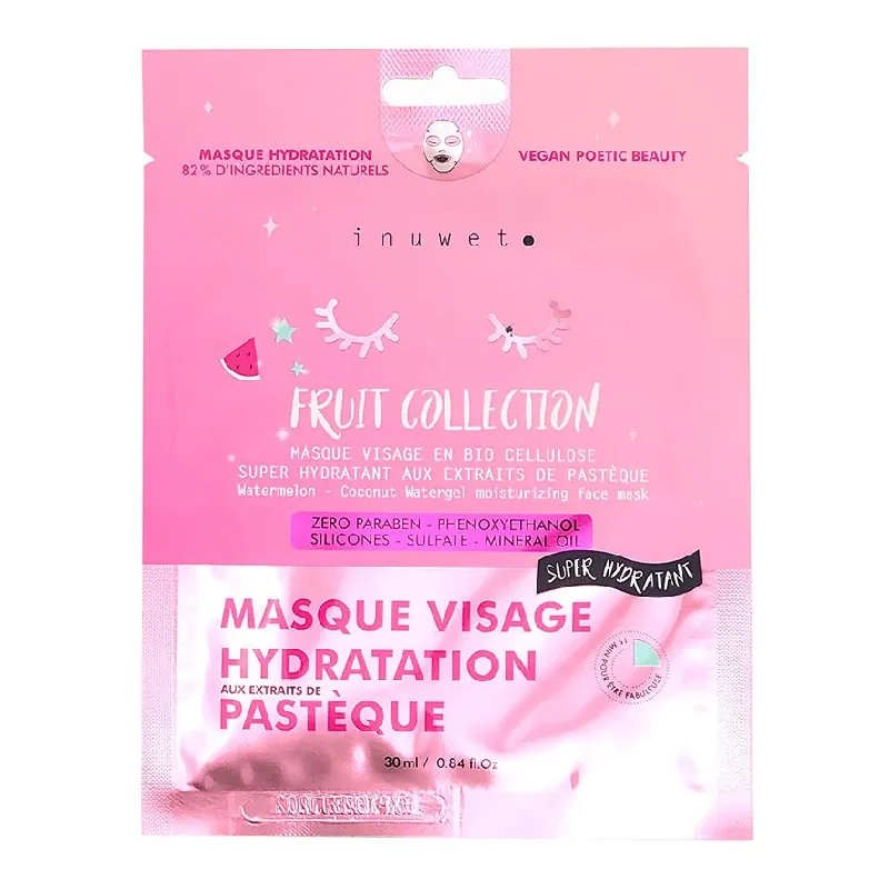 Masca fata hidratanta cu extract de pepene verde