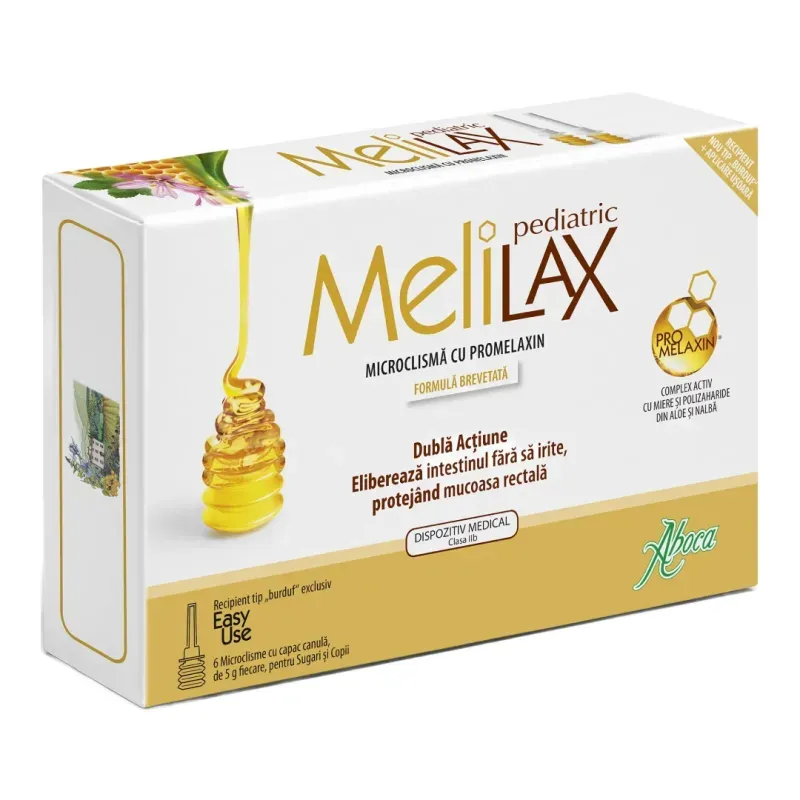 MeliLax microclisme cu propolis Pediatric