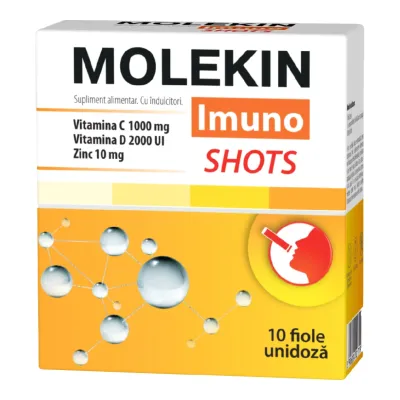 Molekin Imuno Shots, 10 fiole unidoza, Zdrovit