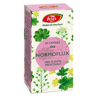Normoflux G82, 60 capsule, Fares