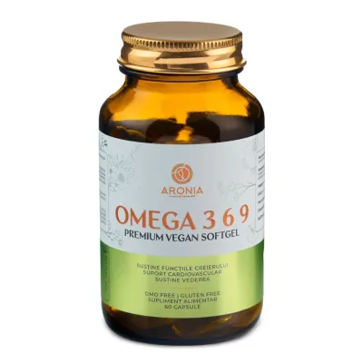 Premium Omega 3-6-9, 60 capsule, Aronia Charlottenburg