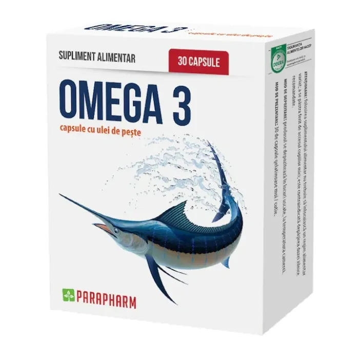 Omega 3 cu ulei de peste