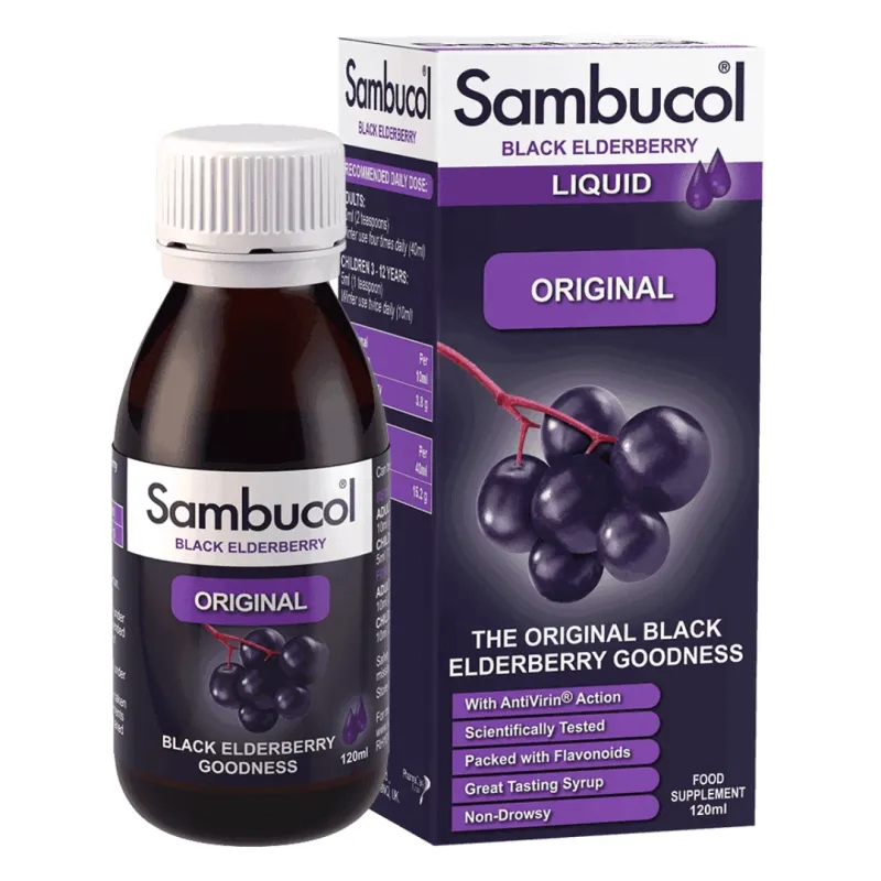 Sirop cu soc negru Liquid Original