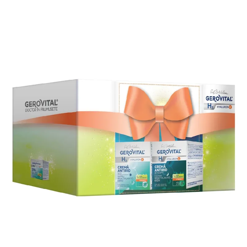 Pachet H3 Hyaluron C Crema de zi si Crema de noapte