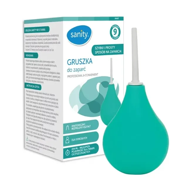 Para Sanity nr. 9 pentru irigare intestinala