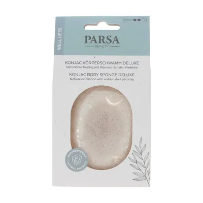 Burete pentru corp Konjac Deluxe, 1 bucata, Parsa