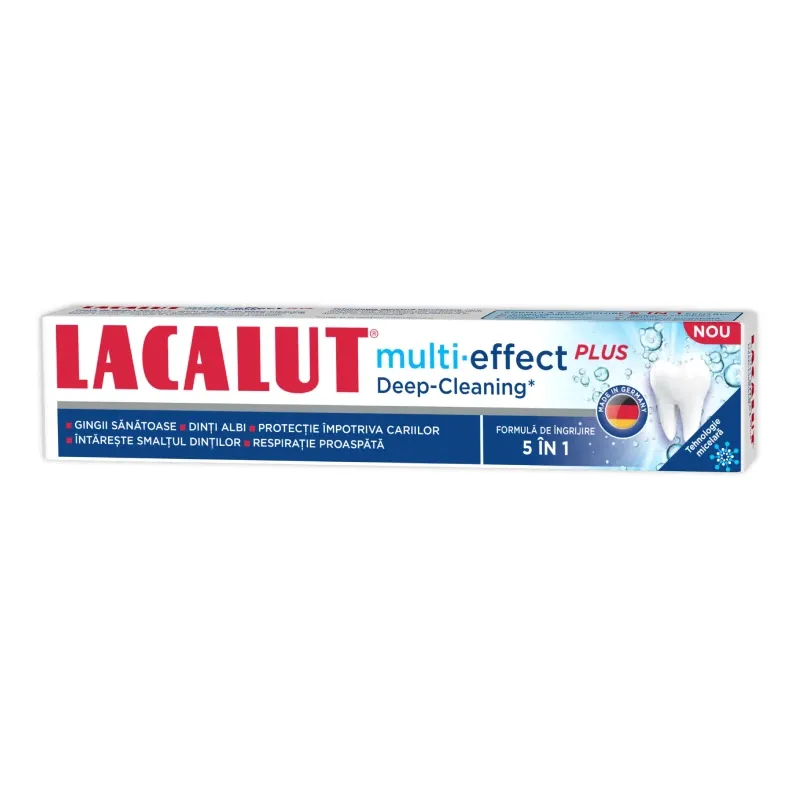 Pasta de dinti Lacalut Multi-Effect Deep-Cleaning