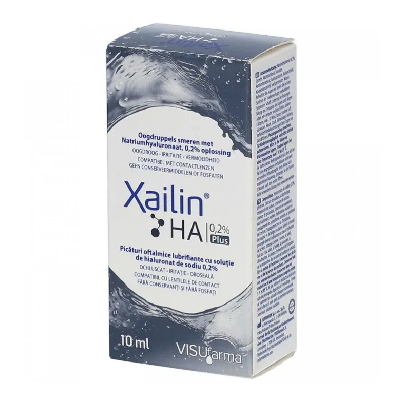 Picaturi oftalmice Xailin HA 0.2% Plus