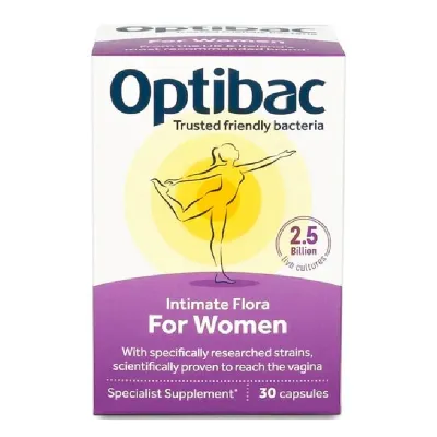 Probiotic pentru flora vaginala, 30 capsule, Optibac