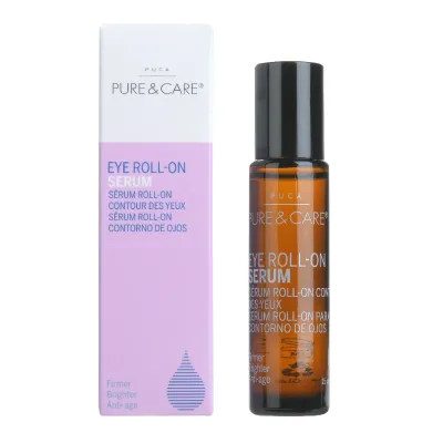 Ser roll-on pentru ochi cu extract de melc, 15 ml, Puca 