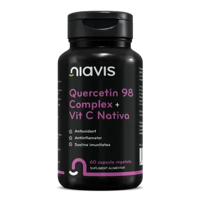 Quercetin 98 Complex + Vitamina C, 60 capsule, Niavis