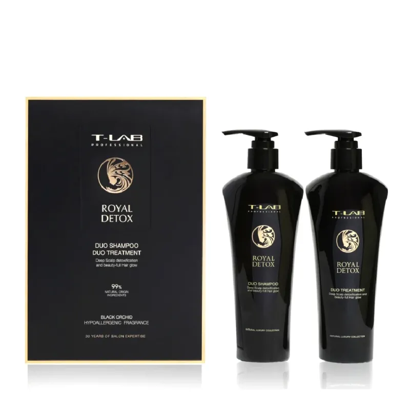 Set Royal Detox Duo Sampon si Masca