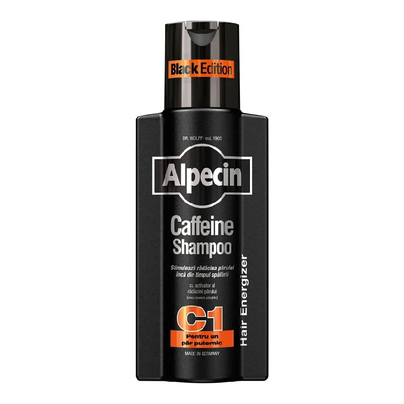 Sampon cu cafeina Black Edition