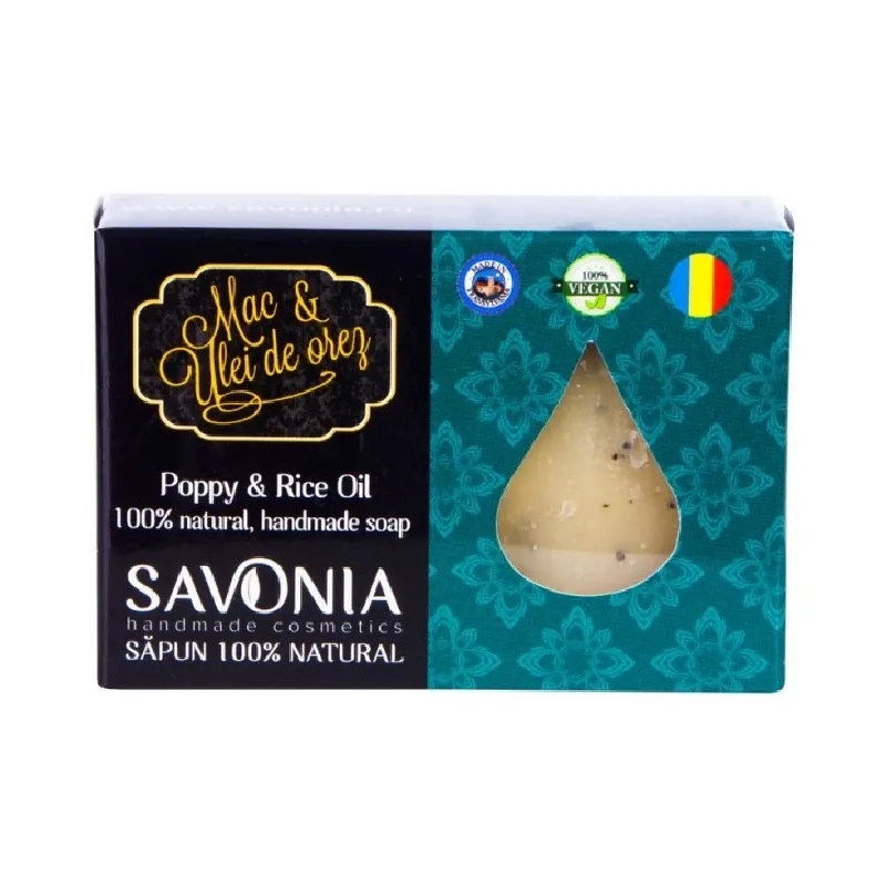 Sapun Natural Mac si Ulei de Orez