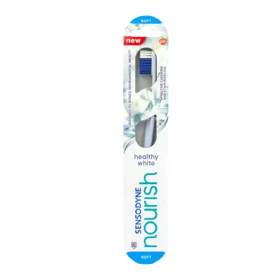 Periuta de dinti Nourish Healthy Soft, alb, Sensodyne 