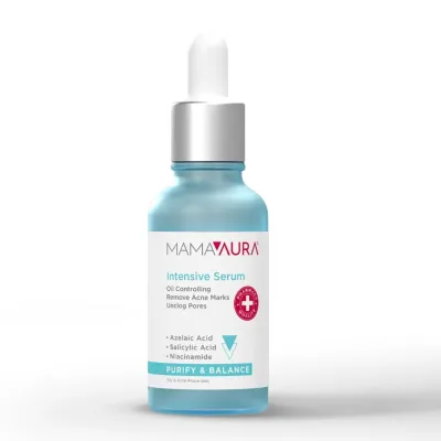 Ser intensiv post-acneic Purify & Balance, 30 ml, Mamaaura 