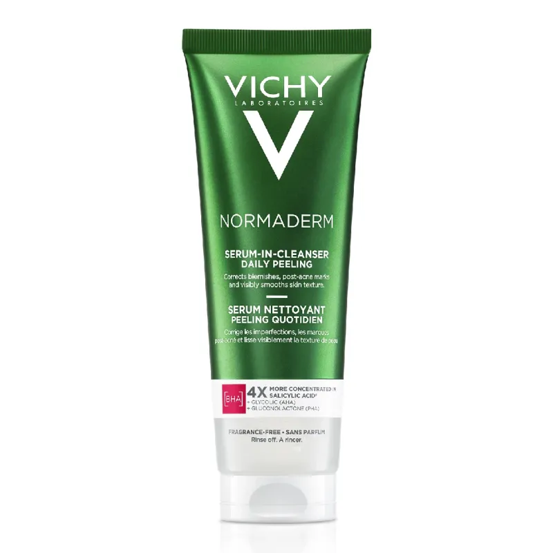 Serum de curatare exfoliant pentru ten gras Normaderm