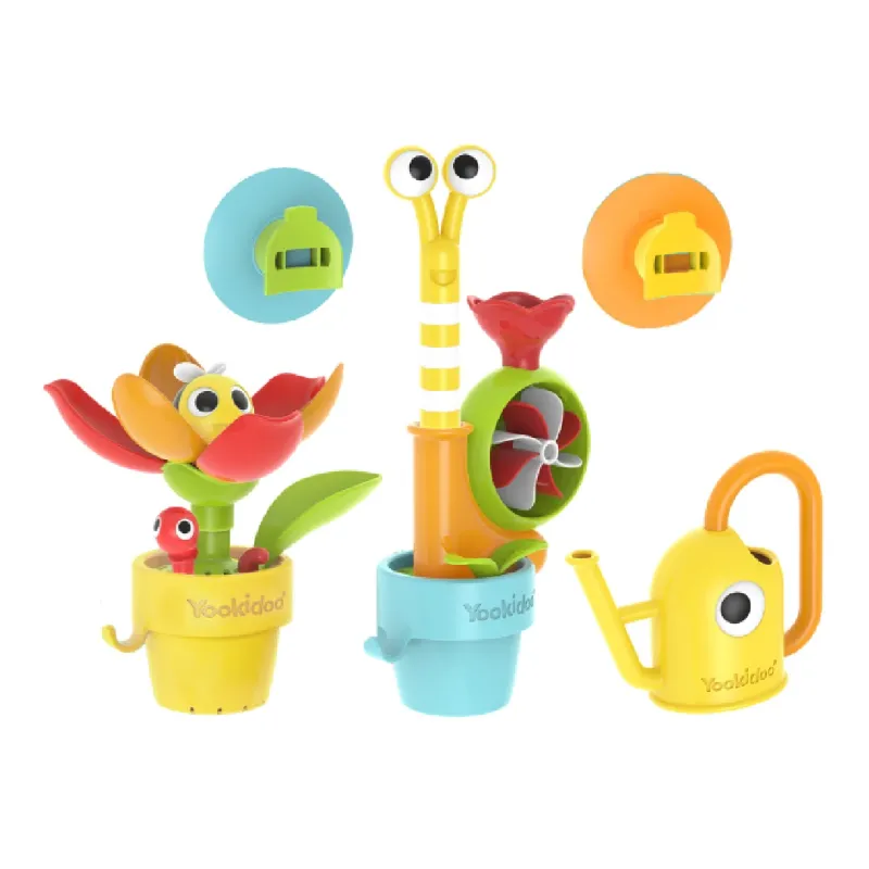 Set jucarie baie floarea si melcul jucaus
