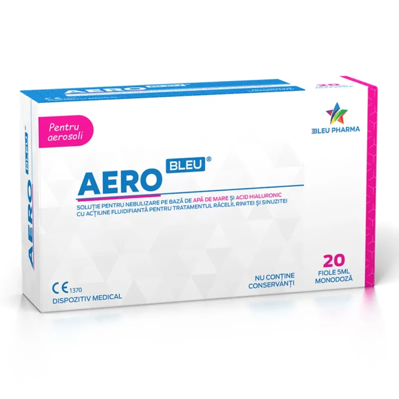 Solutie pentru nebulizare Aero Bleu