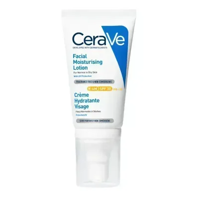 Crema hidratanta de fata SPF 30, 52ml, CeraVe