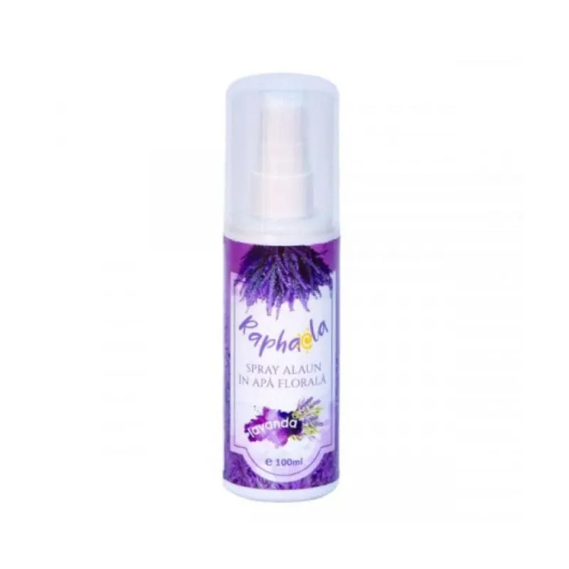 Spray Alaun in apa florala de lavanda
