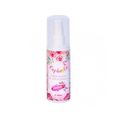 Spray Alaun in apa florala de trandafir, 100ml, Steaua Divina