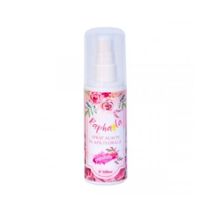 Spray Alaun in apa florala de trandafir
