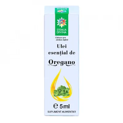 Ulei esential de oregano, 5ml, Steaua Divina