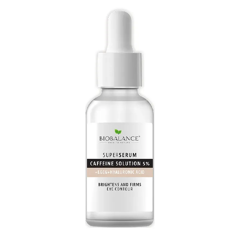 Super Serum contur ochi cu Cafeina 5% + EGCG + Acid Hialuronic