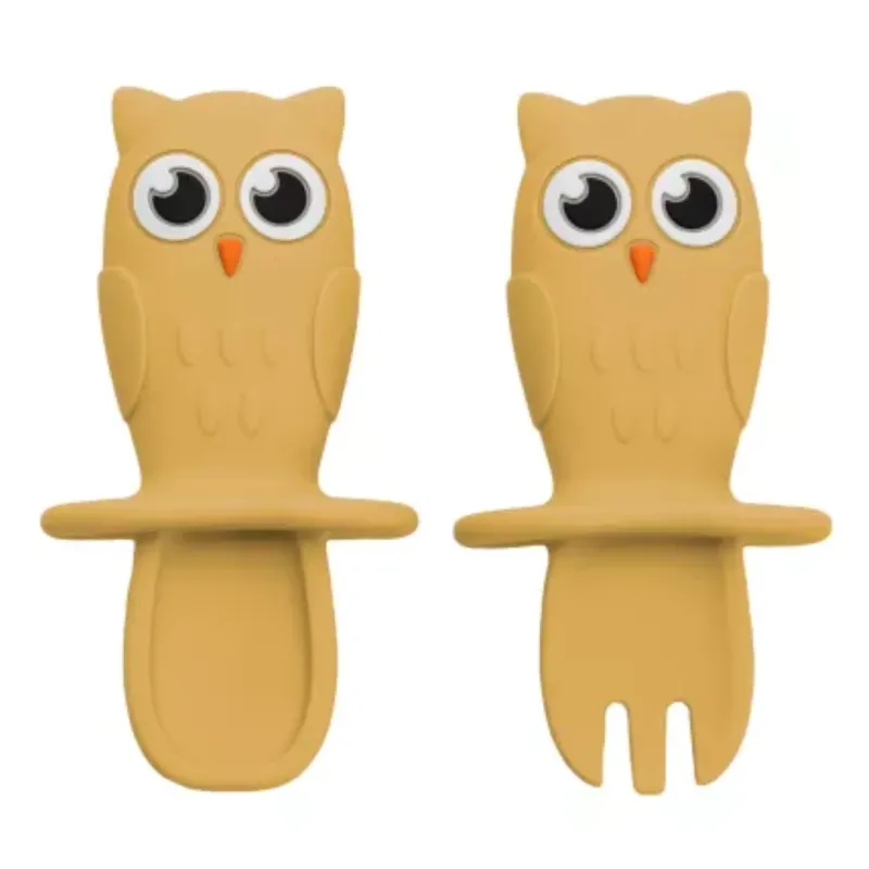 Set tacamuri din silicon Bufnita