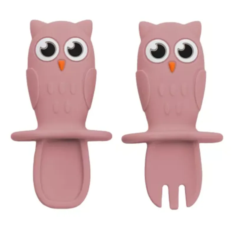 Set Tacamuri din silicon Bufnita