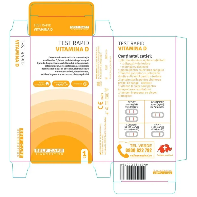 Test rapid Vitamina D