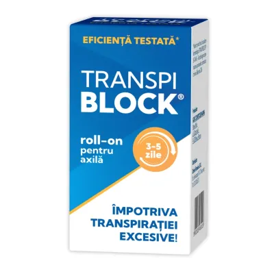 Roll-on Transpiblock, 50 ml, Zdrovit