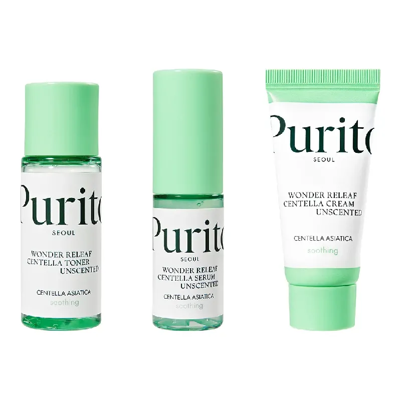 Mini Kit Set Wonder Releaf Centella Unscented