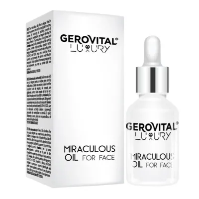 Ulei miraculos pentru fata Luxury, 15 ml, Gerovital