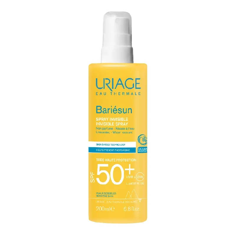 Spray invizibil fara parfum pentru protectie solara Bariesun