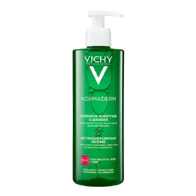 Gel de curatare fata purifiant Normaderm, 400 ml, Vichy 
