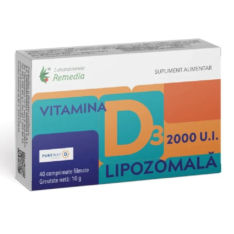 Vitamina D3 2000UI Lipozomala