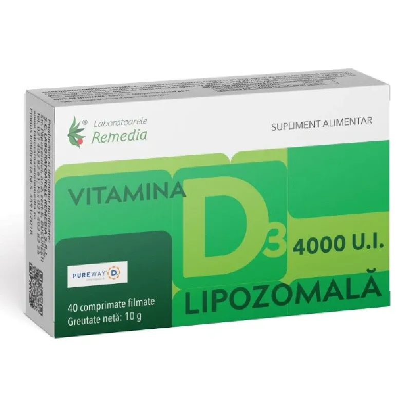Vitamina D3 4000UI Lipozomala