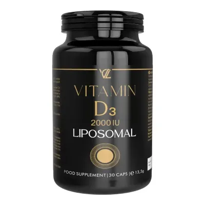 Vitamina D3 Liposomala, 2000 UI, 30 capsule vegetale, Vita Code Lab